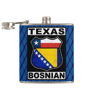 Texas-bosnischer Amerikaner Flachmann