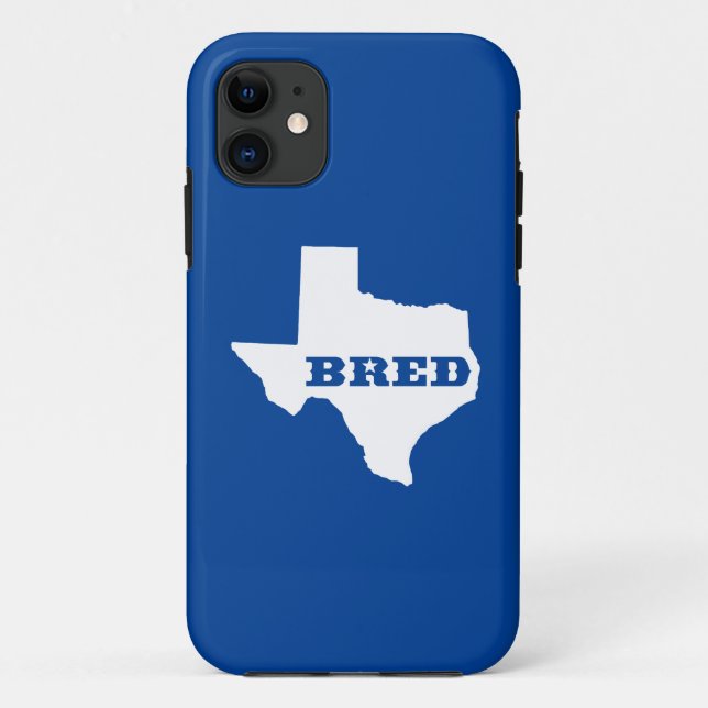 Texas Bred Case-Mate iPhone Hülle (Rückseite)