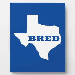 Texas Bred Fotoplatte