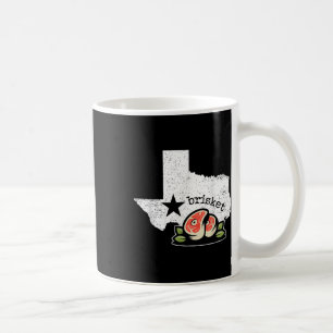 Texas Brisket Zuhause Staat Liebe Funny Barbecue B Kaffeetasse