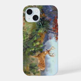 Texas Buck iPhone 15 Fall Hülle