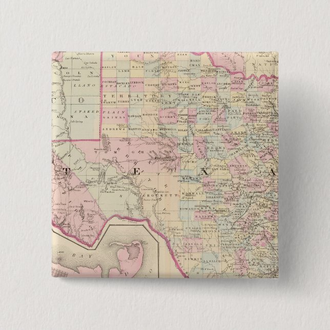 Texas Button (Vorderseite)