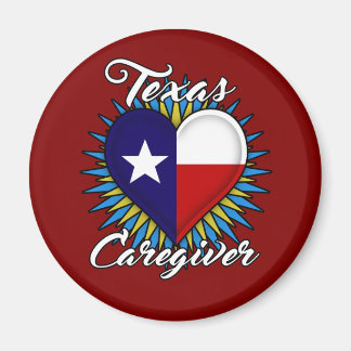 Texas Caregiver-Magnet (Hintergrund des Mords) Magnet