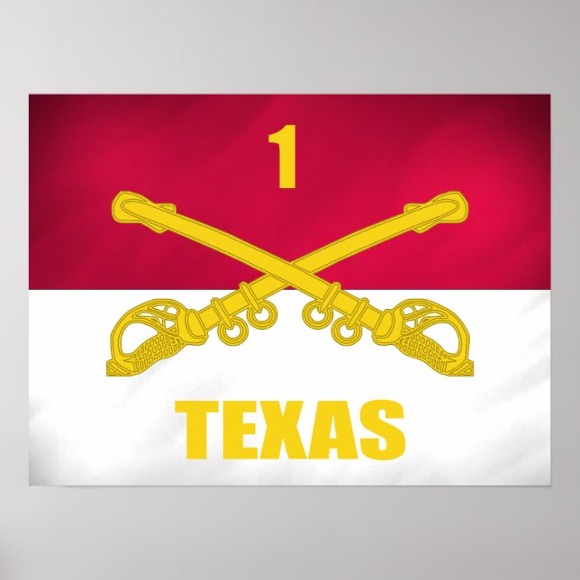Texas Cavalry Poster (Vorne)