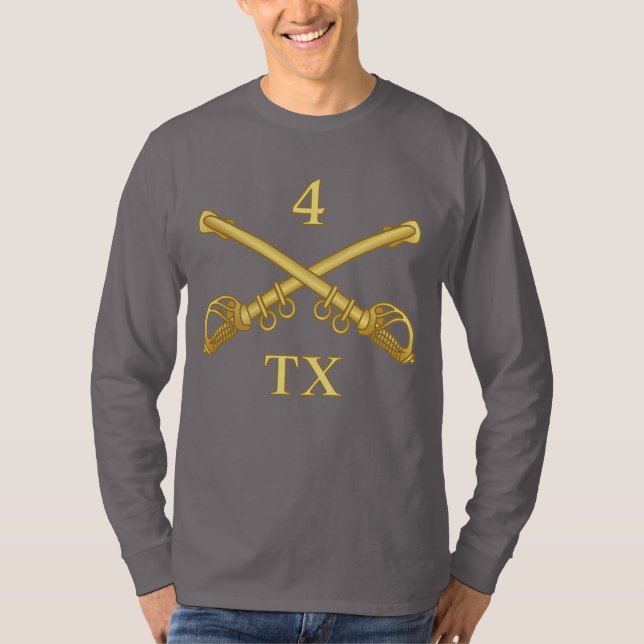 Texas Cavalry T-Shirt (Vorderseite)