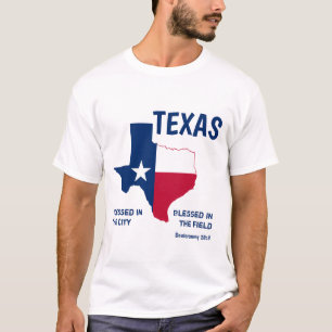 TEXAS Christliche Schrift gesegnet T-Shirt