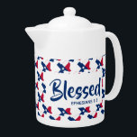 TEXAS Christliches Drehbuch MEDIUM<br><div class="desc">Feiern Sie Ihre TEXAS-Wurzeln und Ihren Glauben, während Sie Ihr Lieblingsgetränk trinken. Kontur des US-Staat TEXAS in einem diagonalen Fliesenmuster, mit Schrift Referenz Ephesians 1:3 (gesegnet mit jedem spirituellen Segen) . Alle vollständig anpassbar, sodass Sie mit Ihrem eigenen bevorzugten Scripture-Verweis oder Text (z. Ihr Name). Dies wäre auch ein ideales...</div>