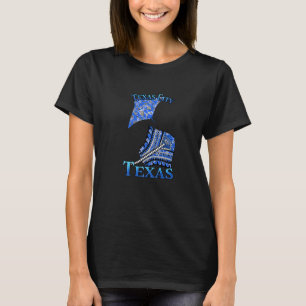 Texas City Texas Vacation Tribal Stingray T-Shirt