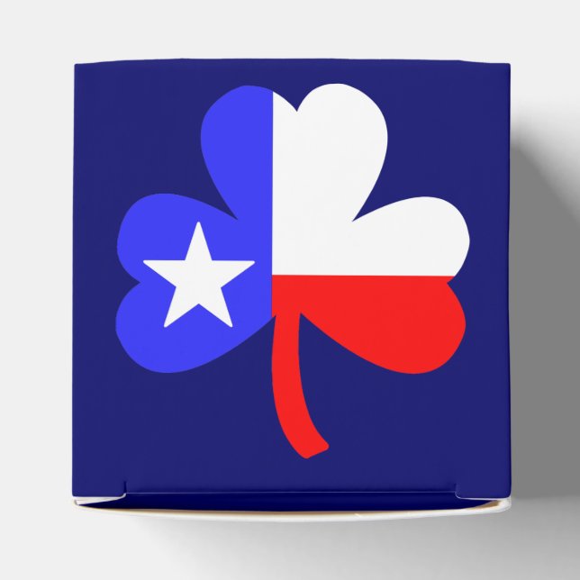 Texas Clover Favor Box Geschenkschachtel (Oben)