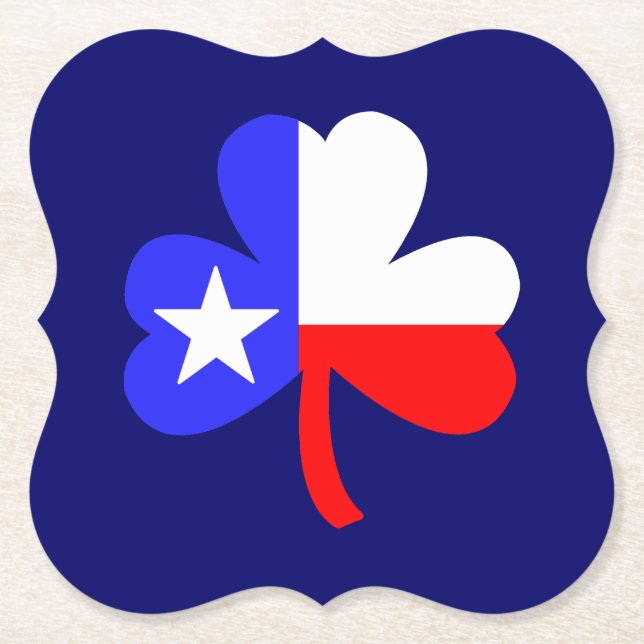 Texas Clover Untersetzer (Vorderseite)