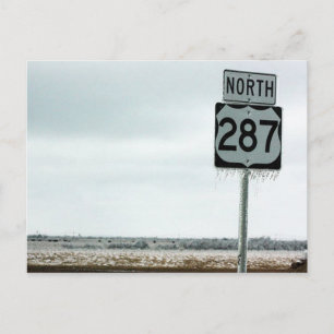 Texas Cold Postkarte