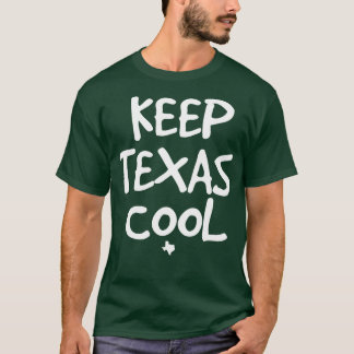 Texas Coole dunkle T-Shirts behalten