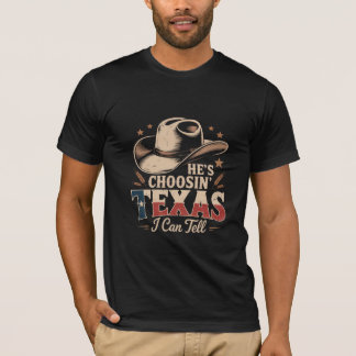 Texas Cowboy Design, Lustiges Country-Shirt-Grafik T-Shirt
