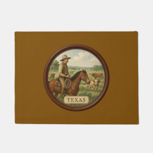 Texas Cowboy Kitchen Mat Fußmatte