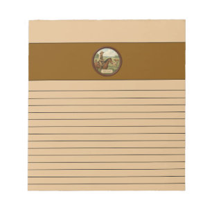 Texas Cowboy Notepad Notizblock