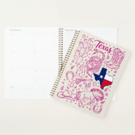 Texas Cowboy Pack Western Vibes Planer