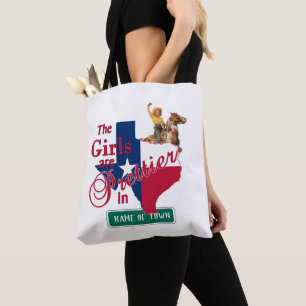 Texas Cowgirl Girls sind Hübscher in (IHRE STADT)