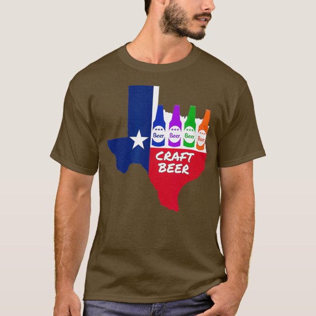 Texas Craft Beer T-Shirt (Vorderseite)