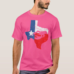 Texas Crawfish Crawdad Meeresfrüchte T-Shirt