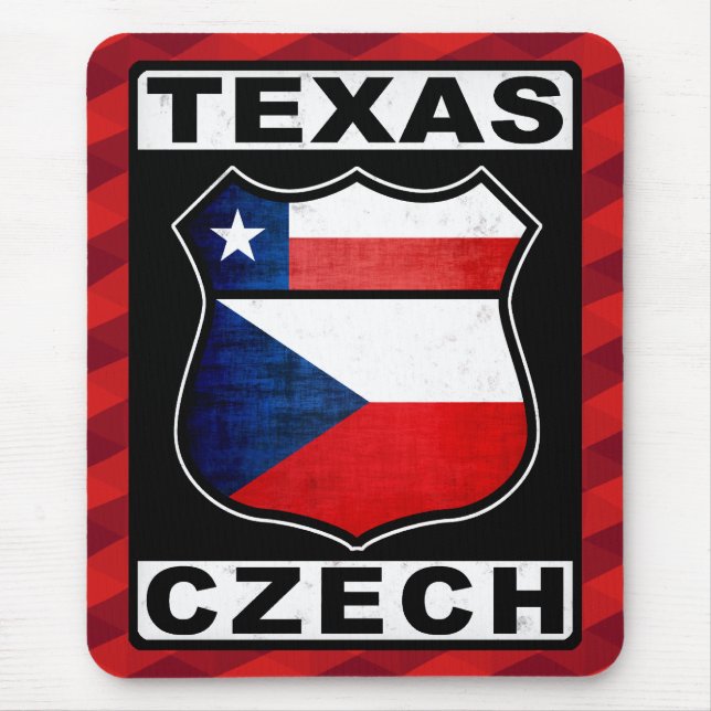 Texas Czech American Mousemat Mousepad (Vorne)