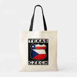 Texas Czech American Tote Bag Tragetasche