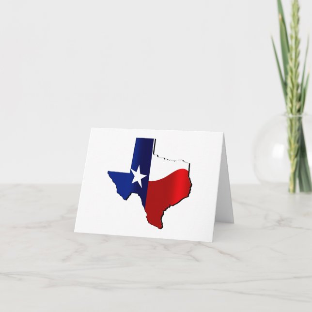 Texas Day Karte (Vorderseite)