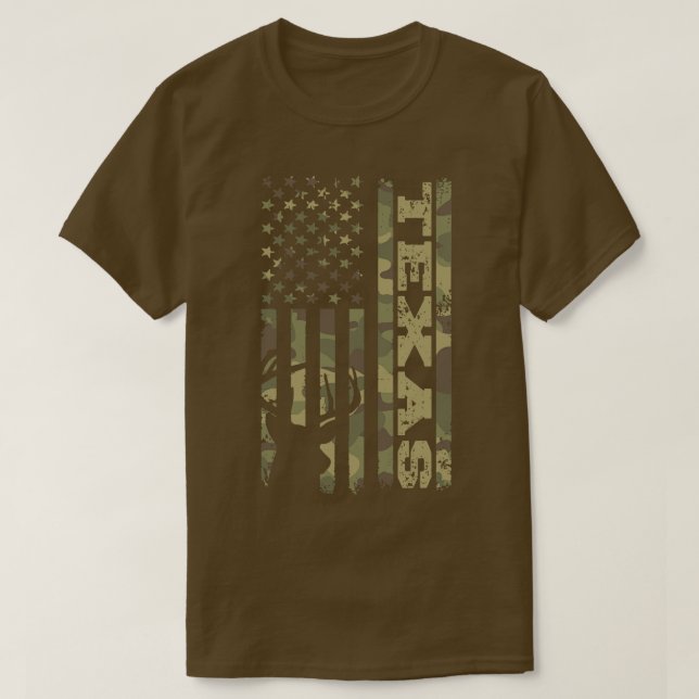 Texas Deer Hunter T-Shirt (Design vorne)