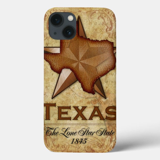 Texas - Der einstündige Staat Case-Mate iPhone Hülle (Rückseite)