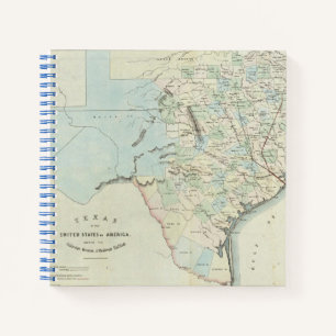 Texas der USA Notizbuch