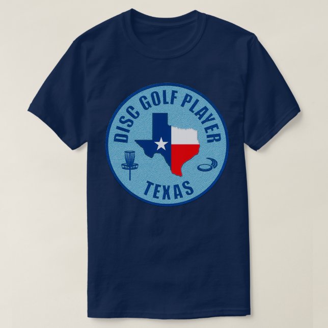 Texas Disk Golf 2 T-Shirt (Design vorne)