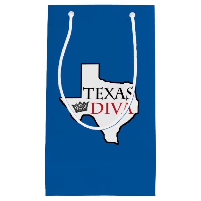 ‚Texas DIVA‘ Kleine Geschenktüte (Vorderseite)