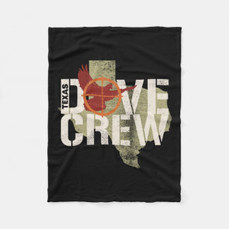 Texas Dove Crew Matching Dove Junting Trip Fleecedecke