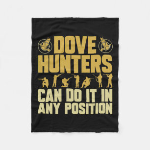 Texas Dove Hunting Dove Hunter Fleecedecke