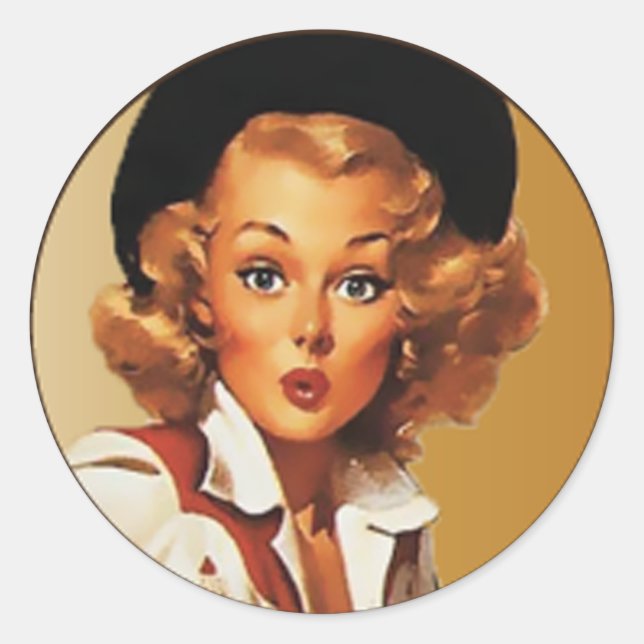 Texas Electic : Rundtexas Eclectic Logo Runder Aufkleber (Vorderseite)