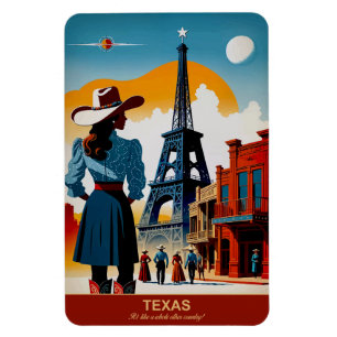 Texas: Es ist wie ein ganzes anderes Land flexibel Magnet