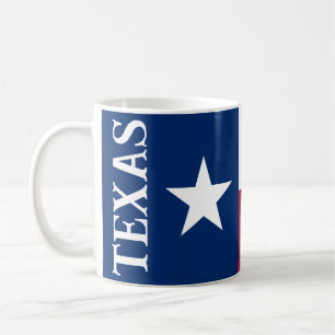 Texas-Fahne Kaffee-Tasse Kaffeetasse
