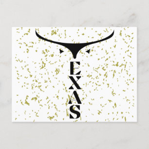 TEXAS FEIERTAGSPOSTKARTE