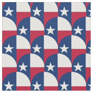 TEXAS Flag & America Staat Fabric/USA Modering Stoff