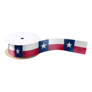 Texas Flag & America Staaten USA - Reise/Sport Satinband