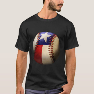 Texas Flag Baseball Game Apparel Geschenk Großer S T-Shirt