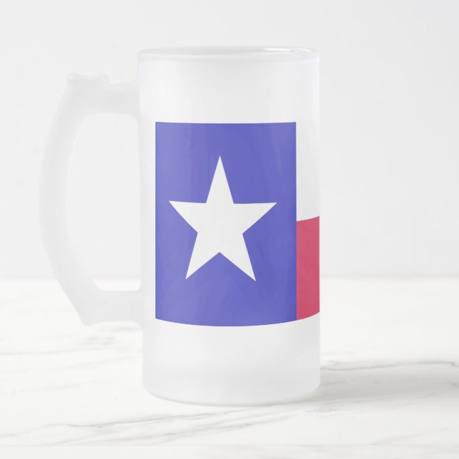 Texas Flag Beer Tasse (Links)