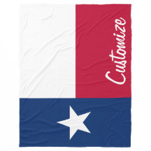 Texas Flag Benutzerdefinierter Personalisierter Te