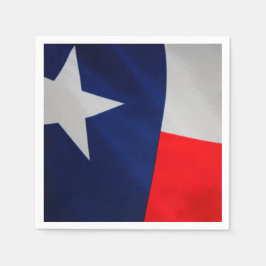 Texas Flag Cocktail Napkins Serviette