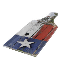 Texas Flag Cutting and Serving Board Schneidebrett