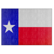 Texas Flag Cutting Board