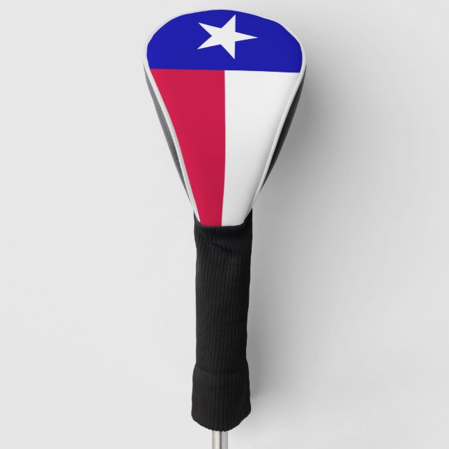 Texas Flag Golf Head Cover Golf Headcover (Vorderseite)