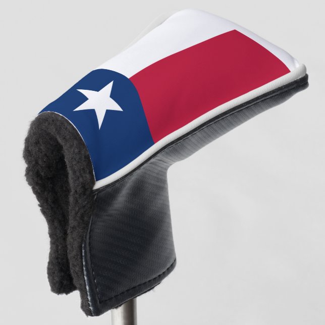 TEXAS FLAG GOLF HEADCOVER (3/4 Vorderseite)