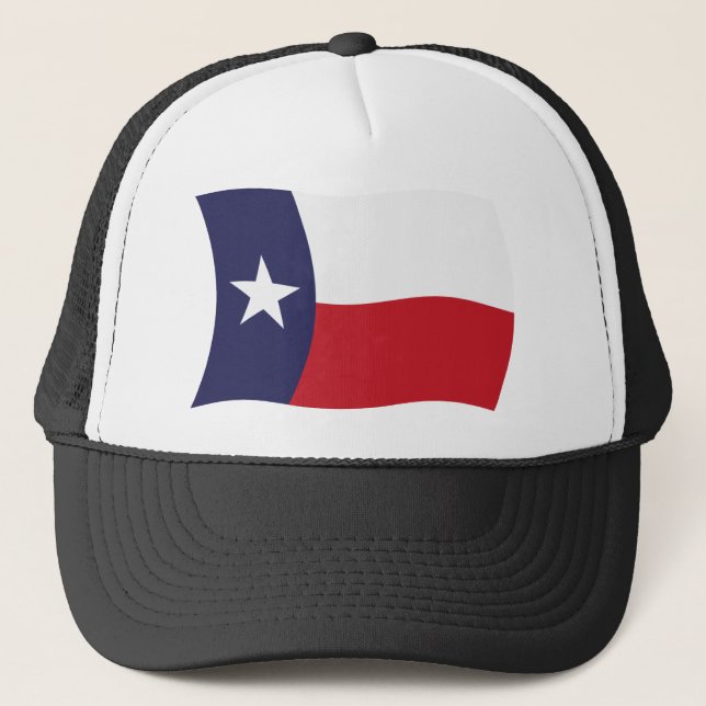 Texas Flag Hat Truckerkappe (Vorderseite)