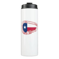 Texas Flag Kletterer Carabiner