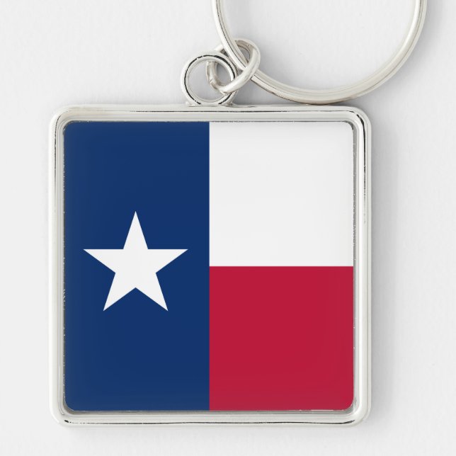 Texas Flag: Langorne, der texanische einstündige S Schlüsselanhänger (Vorne)